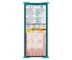WhiteCoat Clipboard® Trifold - Teal Primary Care Edition